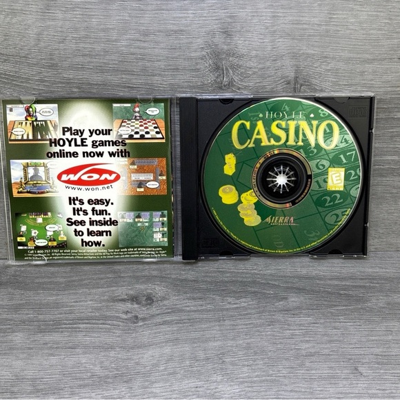 Hoyle Casino Las Vegas Style Sierra Attractions PC CD-ROM Computer Game - Picture 4 of 11